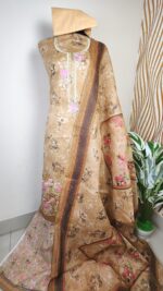 অরগ্যান্ডি এমব্রয়ডারি থ্রিপিস (আনস্টিস) - Image 2